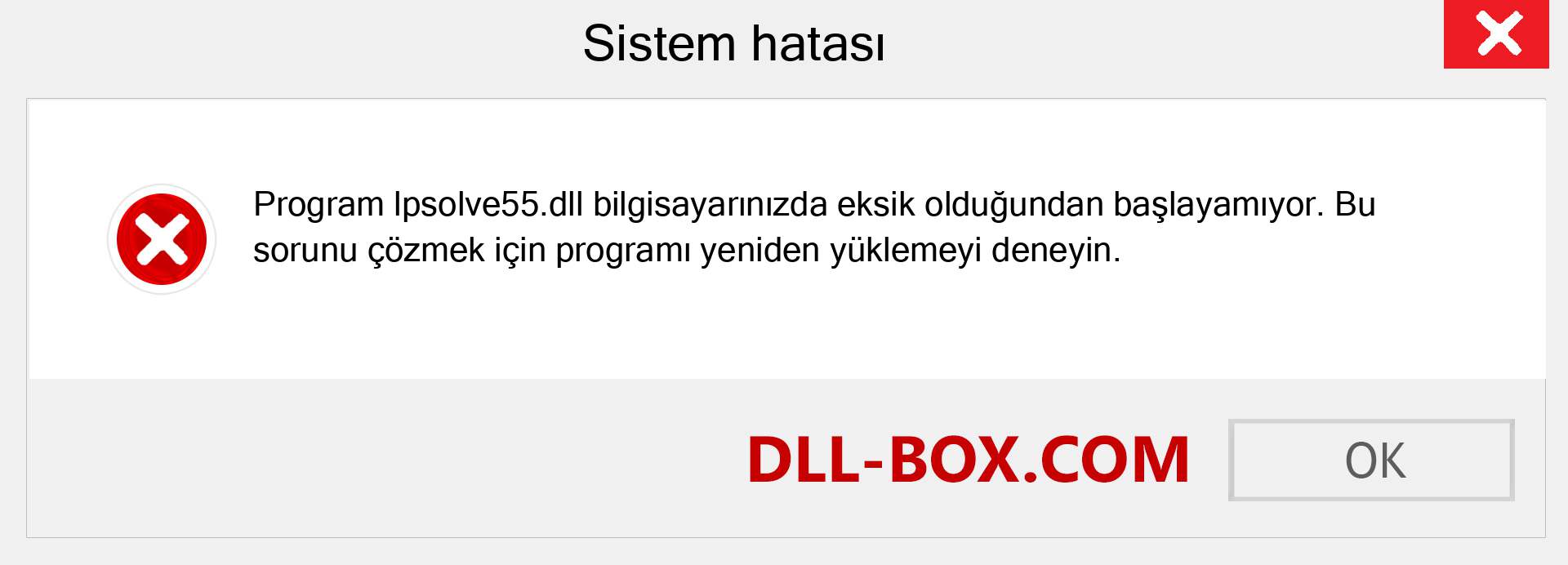 lpsolve55.dll dosyası eksik mi? Windows 7, 8, 10 için İndirin - Windows'ta lpsolve55 dll Eksik Hatasını Düzeltin, fotoğraflar, resimler